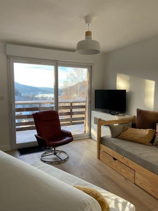 F3 Superbe Vue Lac, Grand Balcon, Ambiance Nature Gérardmer Dış mekan fotoğraf