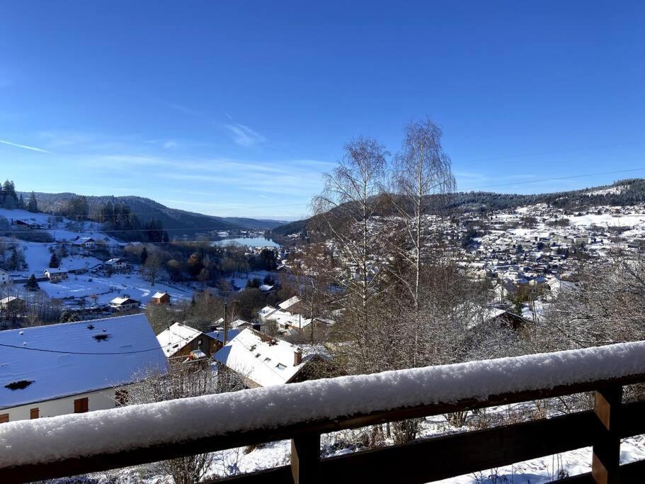 F3 Superbe Vue Lac, Grand Balcon, Ambiance Nature Gérardmer Dış mekan fotoğraf