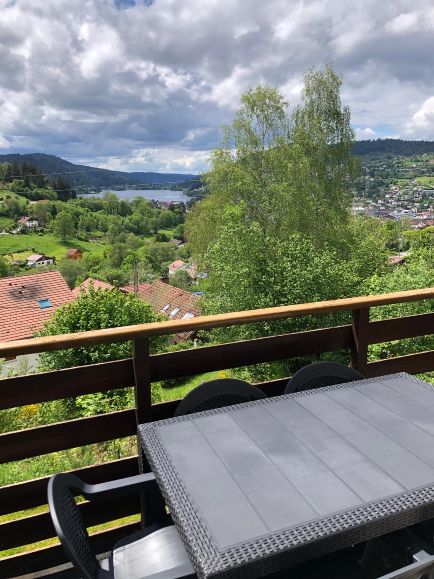 F3 Superbe Vue Lac, Grand Balcon, Ambiance Nature Gérardmer Dış mekan fotoğraf